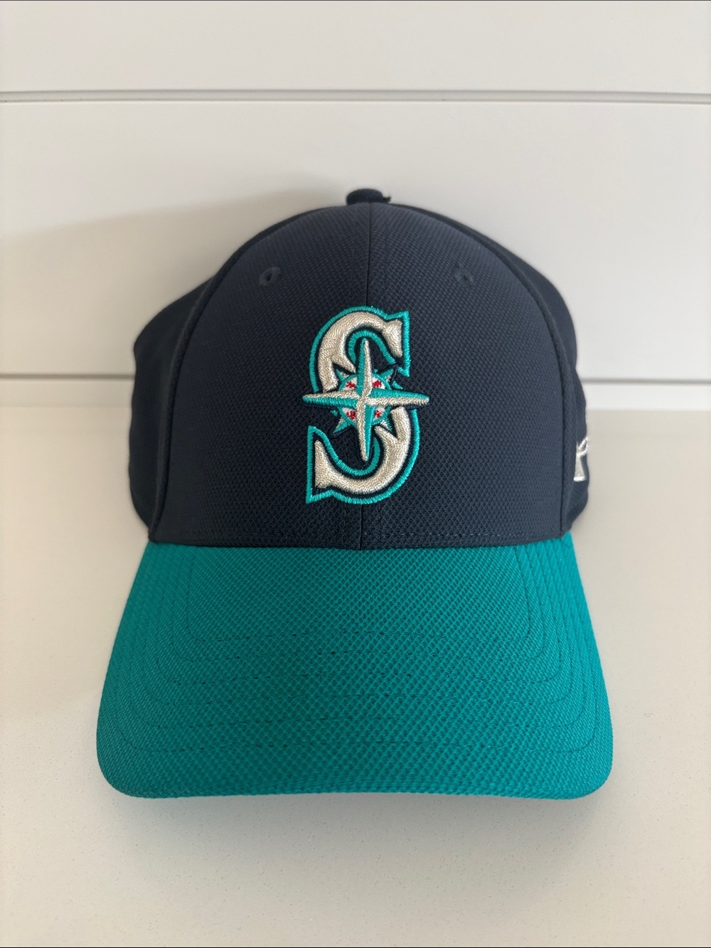 Seattle Mariners Two-Tone Adjustable Baseball Cap - Teal/ Navy